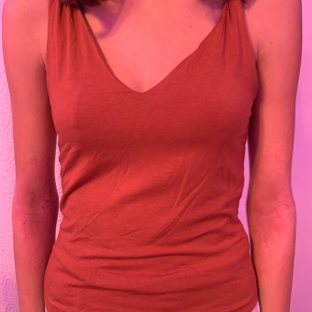 BURNT ORANGE BRAND NEW TANK TOP